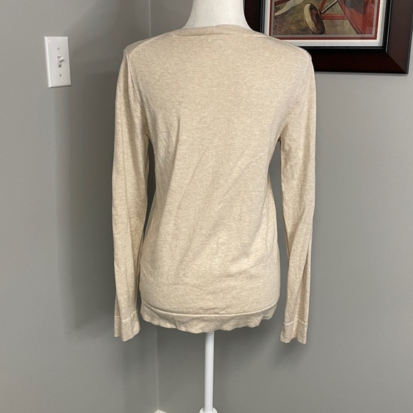 J crew Teddie Lobster sweater womens size Medium lightweight soft preppy - Picture 3 of 6